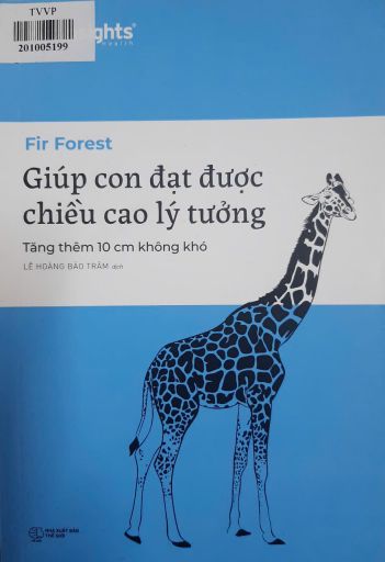 A blue and white book cover with a giraffeAI-generated content may be incorrect.